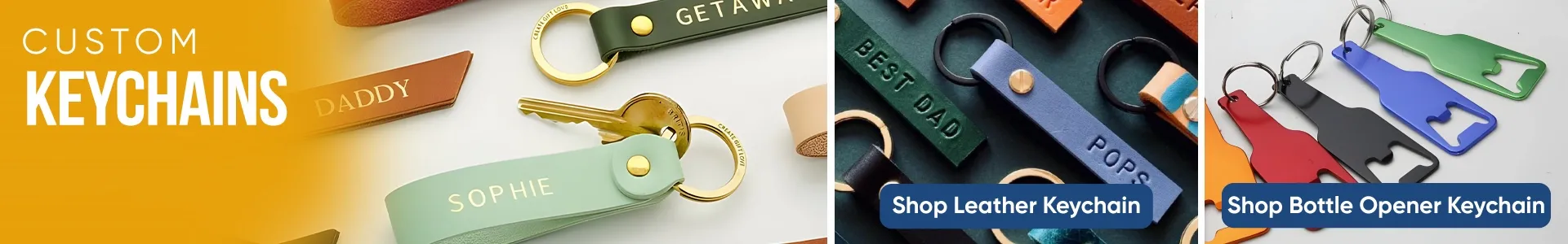 CustomPhoneWalletsNow.com Keychains