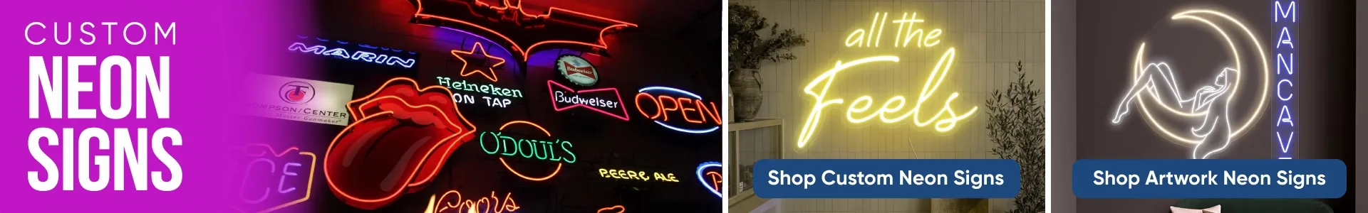 CustomPhoneWalletsNow.com Neon Signs