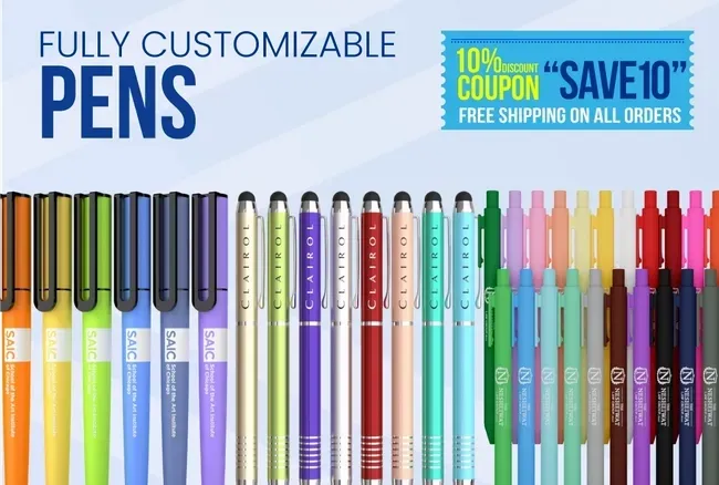 CustomPhoneWalletsNow.com Pens