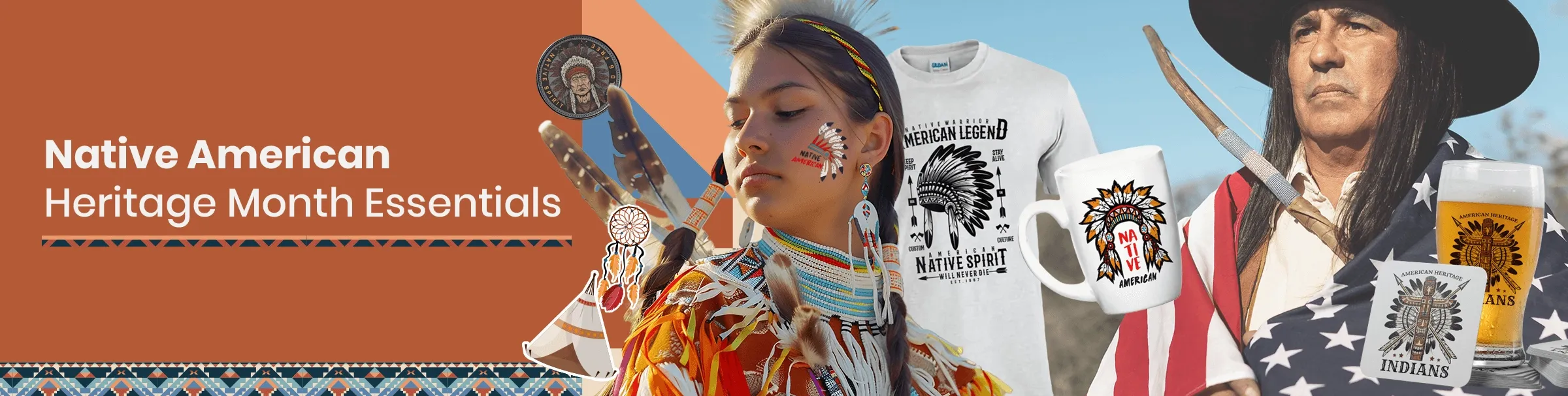 CustomPhoneWalletsNow.com Native American Heritage Month Essentials