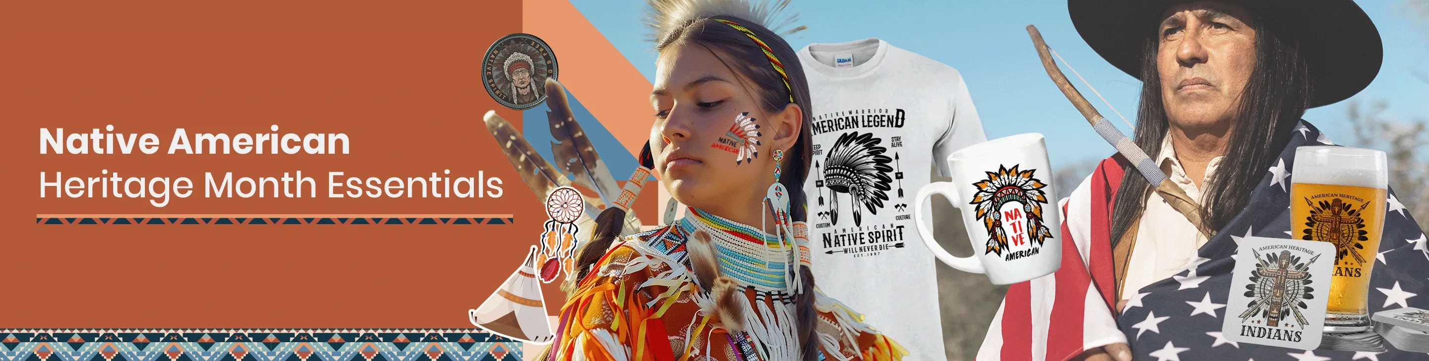 CustomPhoneWalletsNow.com Native American Heritage Month Essentials
