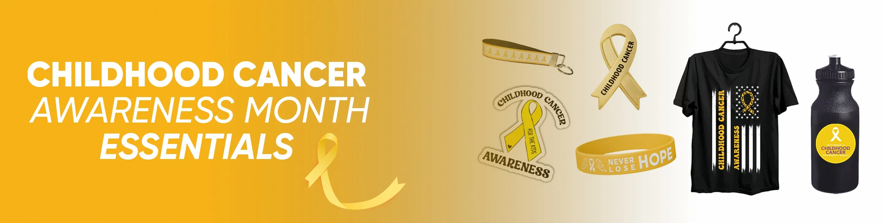 CustomPhoneWalletsNow.com Childhood Cancer Awareness Month
