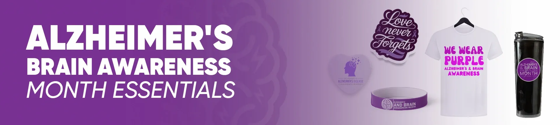 CustomPhoneWalletsNow.com Alzheimer's Brain Awareness Month