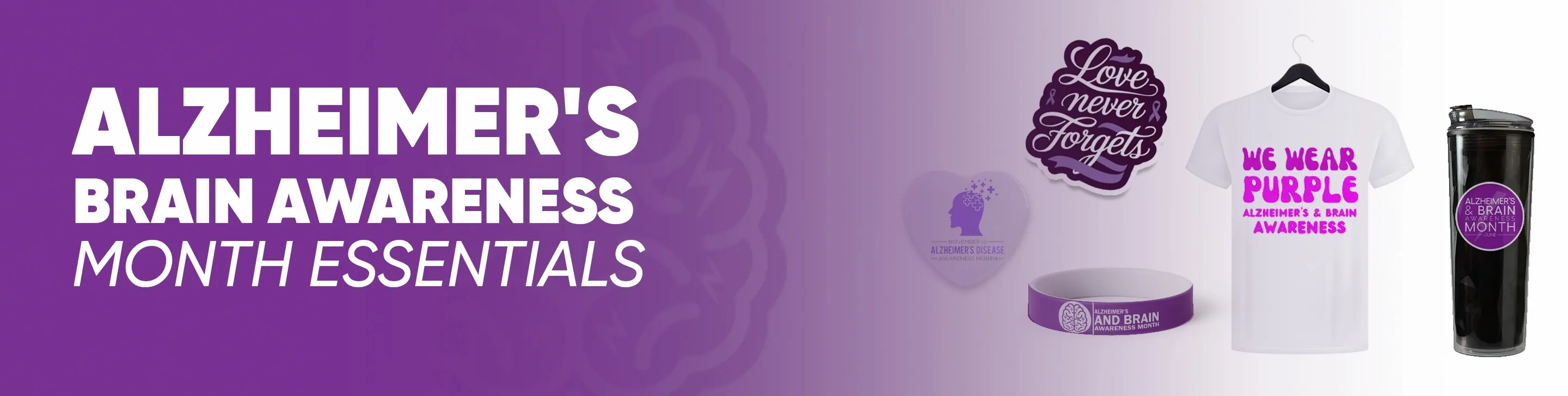 CustomPhoneWalletsNow.com Alzheimer's Brain Awareness Month
