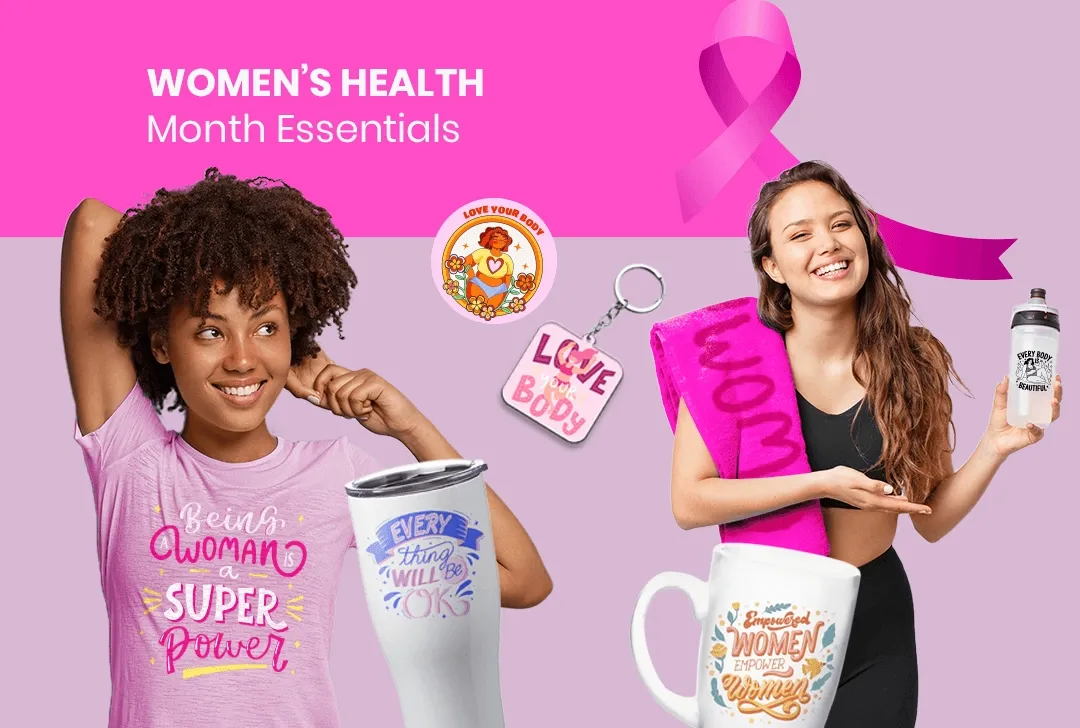 CustomPhoneWalletsNow.com Women's Health Month