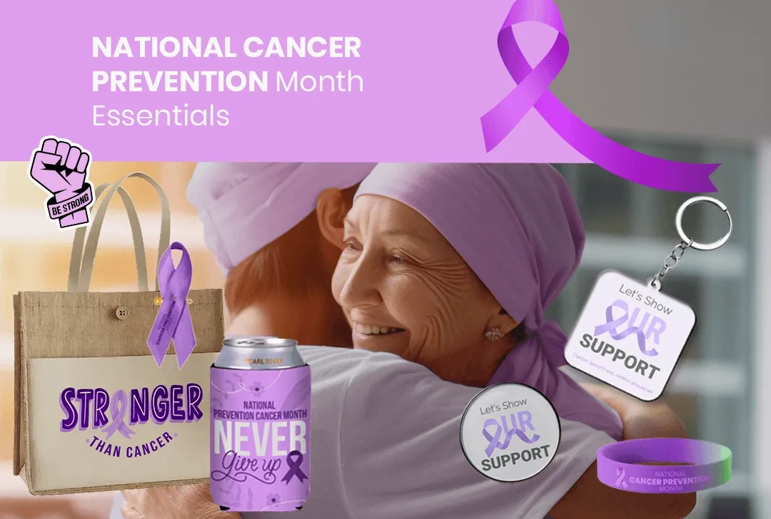 CustomPhoneWalletsNow.com National Cancer Prevention Month