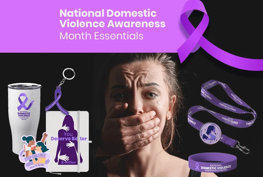 CustomPhoneWalletsNow.com National Domestic Violence Awareness Month
