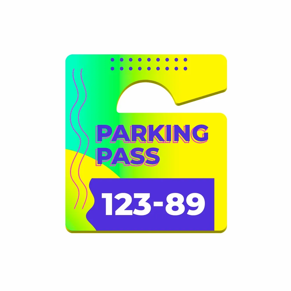 Parking Passes - Custom Phone Wallets Now