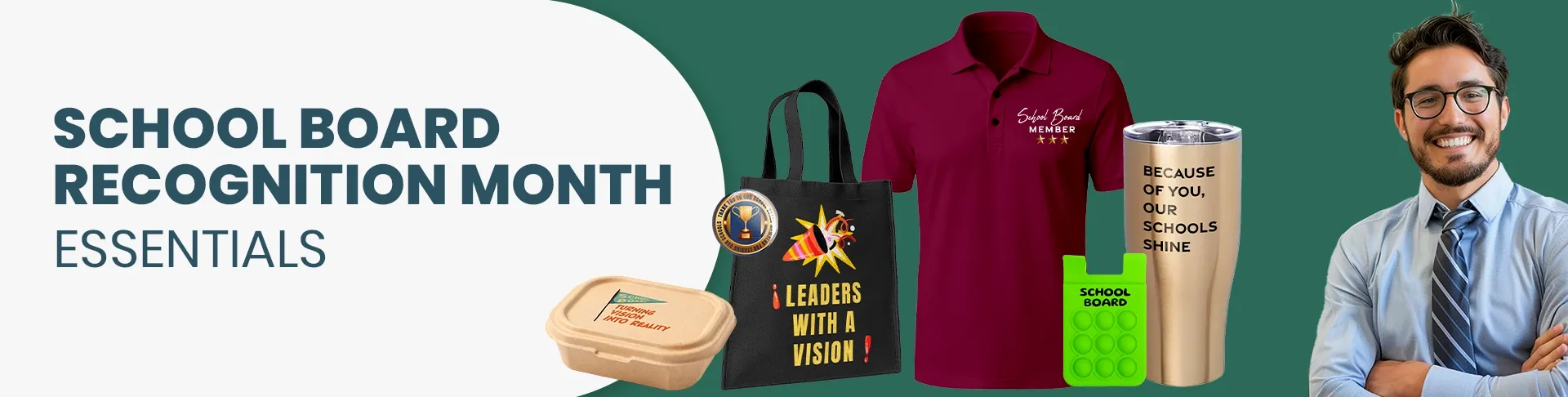 CustomPhoneWalletsNow.com School Board Recognition Month