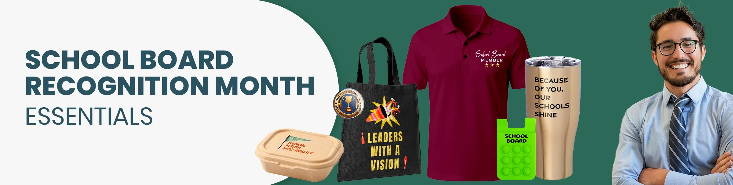 CustomPhoneWalletsNow.com School Board Recognition Month