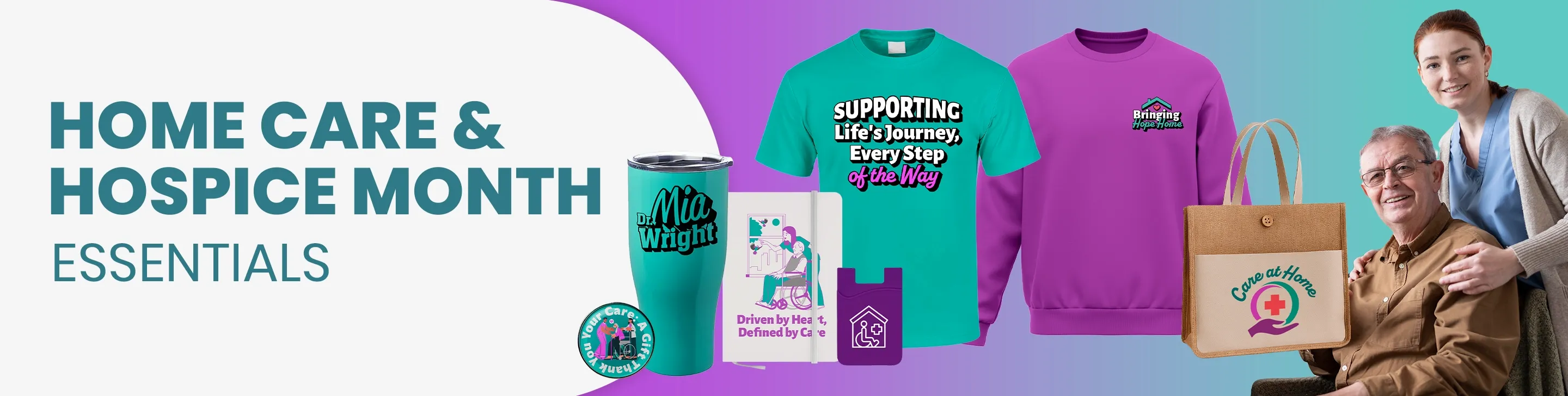 CustomPhoneWalletsNow.com Home Care & Hospice Month