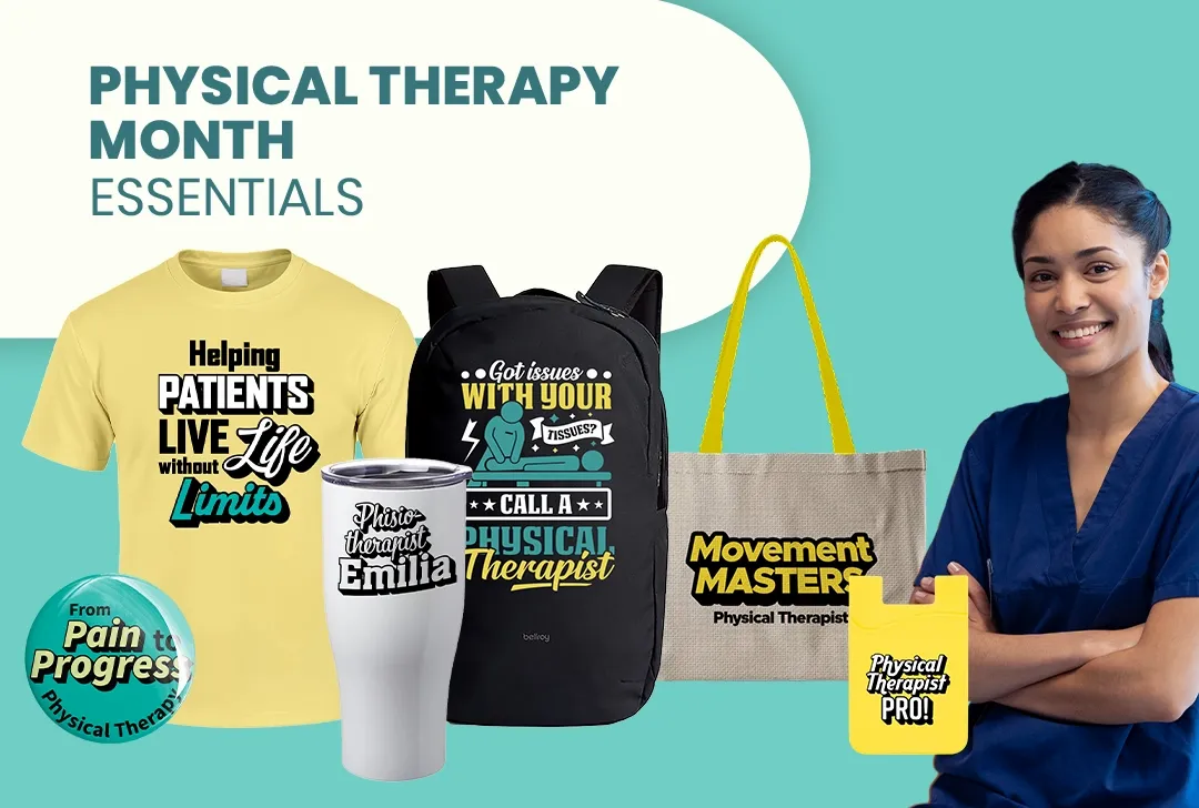 CustomPhoneWalletsNow.com Physical Therapy Month