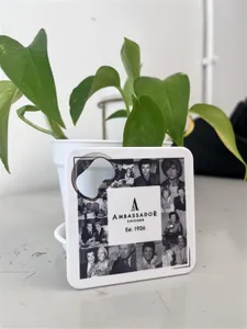 CustomPhoneWalletsNow.com - Customized Bottle Opener Coaster