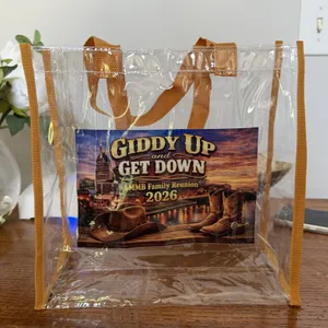 CustomPhoneWalletsNow.com - Custom Clear Tote Bag