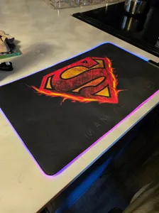 CustomPhoneWalletsNow.com - Custom RGB LED Mouse Pad