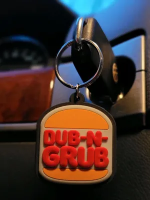 PVC Keychain - Dub N Grub 3D Single Sided Keychain
