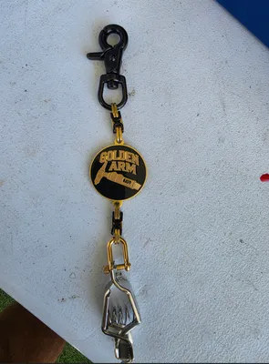 Metal Keychain - Custom glove clip logo