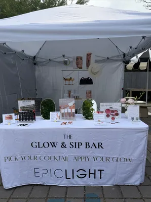 Custom Rectangle Table Covers - Beauty pop up