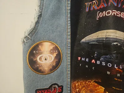 Embroidery + Printed Patch - Patch used for my concert vest for every band Ive seen live Looks perfect