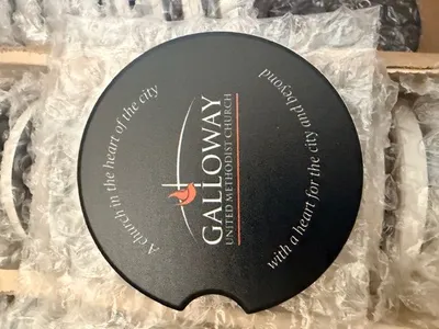Car Coaster - This is a Gift to our Congregation in celebration and a welcome gift to visitorsmembers