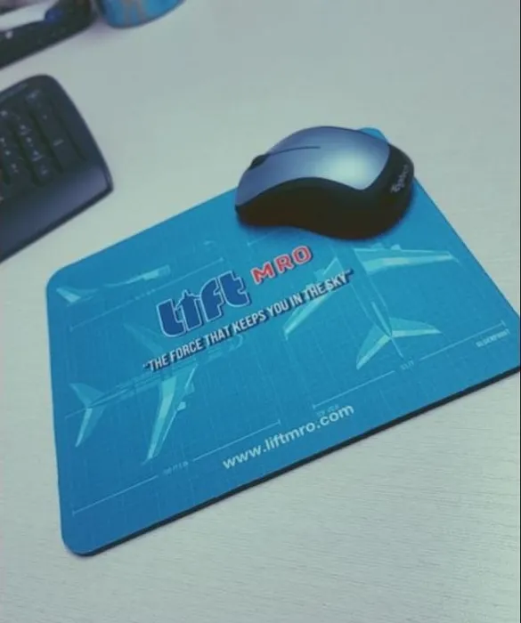 CustomPhoneWalletsNow.com - Custom Printed Rectangular Mouse Pad