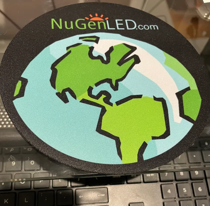 CustomPhoneWalletsNow.com - Custom Round Mouse Pad