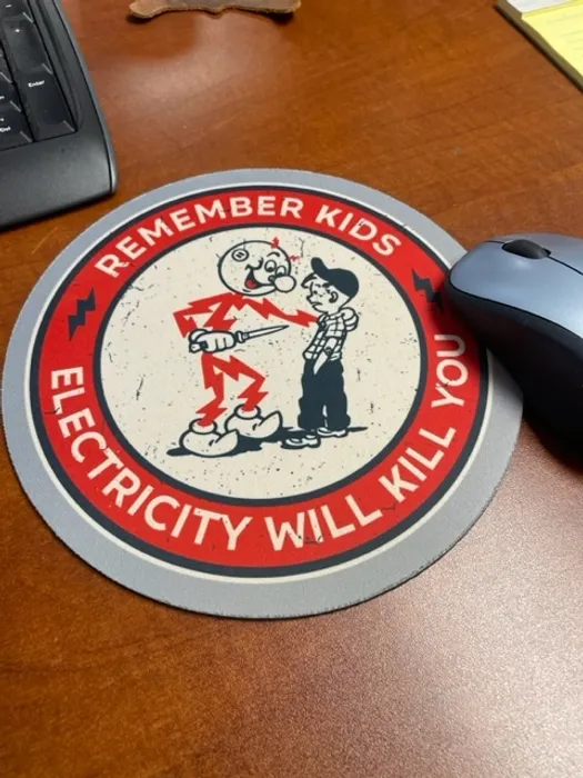 CustomPhoneWalletsNow.com - Custom Round Mouse Pad