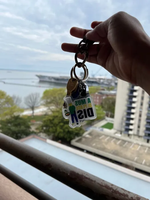 CustomPhoneWalletsNow.com - Acrylic Keychain