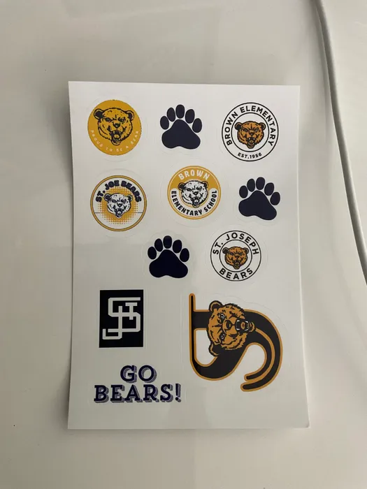 CustomPhoneWalletsNow.com - Stickers Sheets