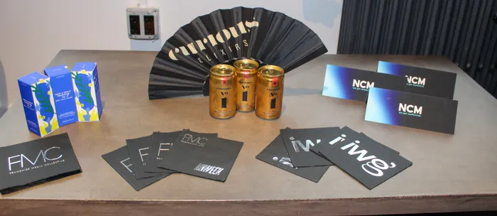 CustomPhoneWalletsNow.com - Custom Foil Stamped Beverage Napkin