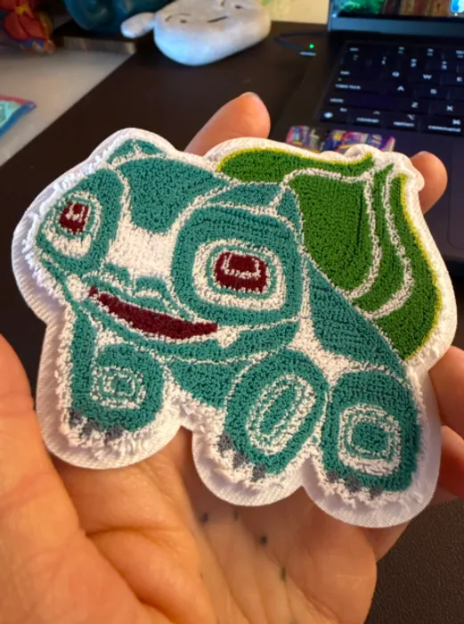 CustomPhoneWalletsNow.com - Brush Chenille Patch