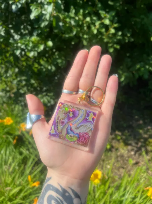 CustomPhoneWalletsNow.com - Acrylic Keychain