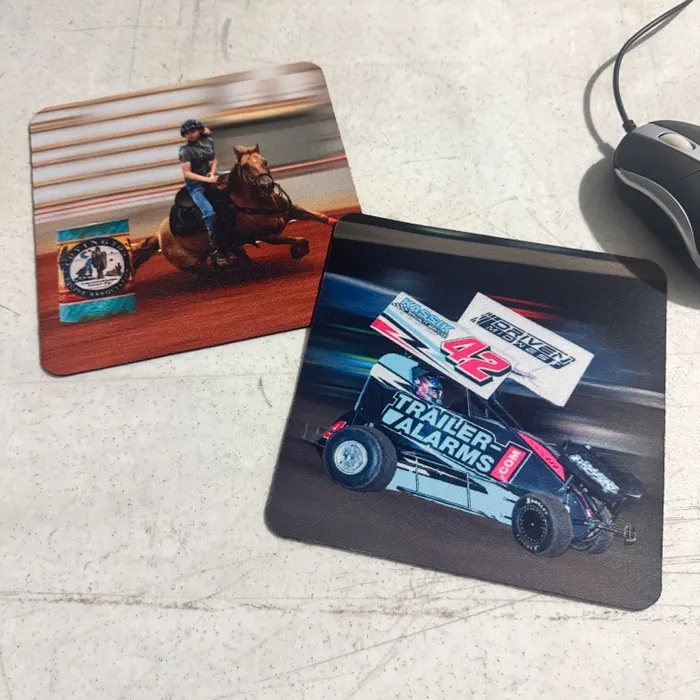 CustomPhoneWalletsNow.com - Custom Square Mouse Pad