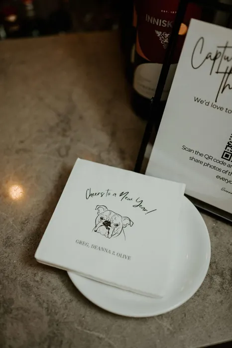 CustomPhoneWalletsNow.com - Custom Beverage Napkin