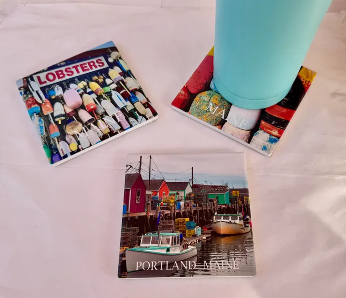 CustomPhoneWalletsNow.com - Ceramic Coasters