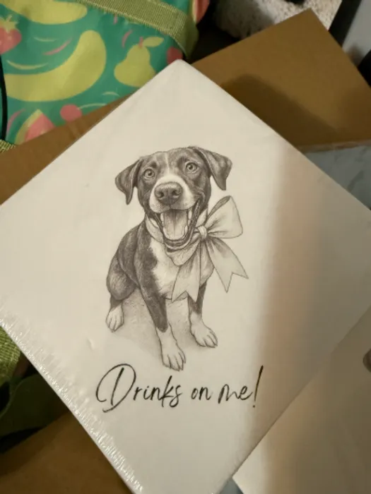 CustomPhoneWalletsNow.com - Custom Beverage Napkin