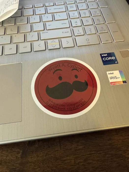 CustomPhoneWalletsNow.com - Circle Stickers