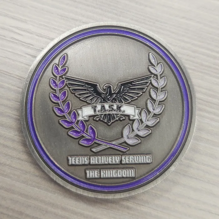 CustomPhoneWalletsNow.com - Soft Enamel Challenge Coins