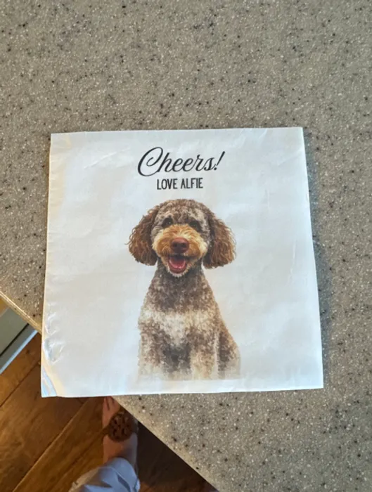 CustomPhoneWalletsNow.com - Custom Paper Beverage Napkin