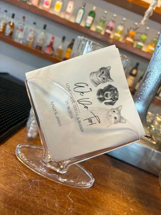 CustomPhoneWalletsNow.com - Custom Paper Beverage Napkin