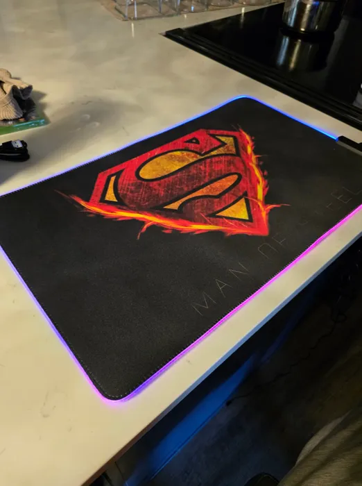 CustomPhoneWalletsNow.com - Custom RGB LED Mouse Pad