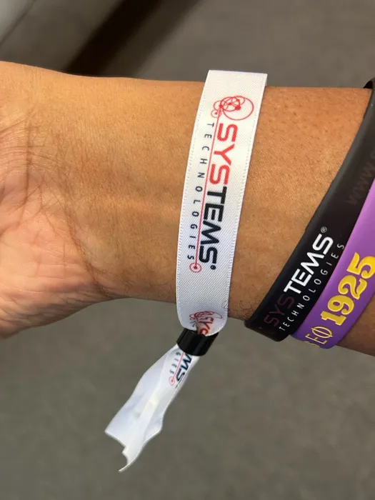 CustomPhoneWalletsNow.com - Full Color Satin Cloth Wristbands