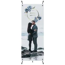 Adjustable X Banner Stands - Custom Phone Wallets Now