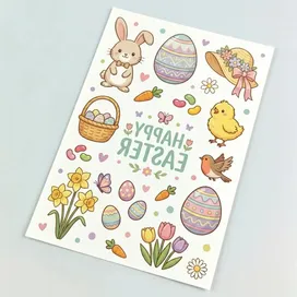 Temporary Tattoos Sheet - Custom Phone Wallets Now