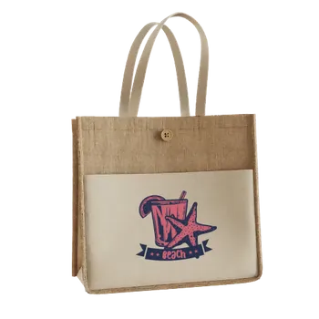 Jute Tote Bags - Custom Phone Wallets Now