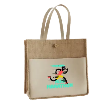 Jute Tote Bags - Custom Phone Wallets Now