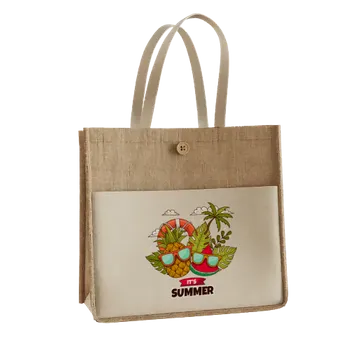 Jute Tote Bags - Custom Phone Wallets Now