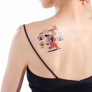 Temporary Tattoos - Custom Phone Wallets Now