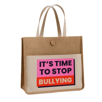 Jute Tote Bags - Custom Phone Wallets Now