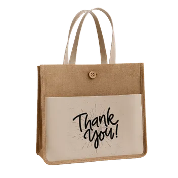 Jute Tote Bags - Custom Phone Wallets Now